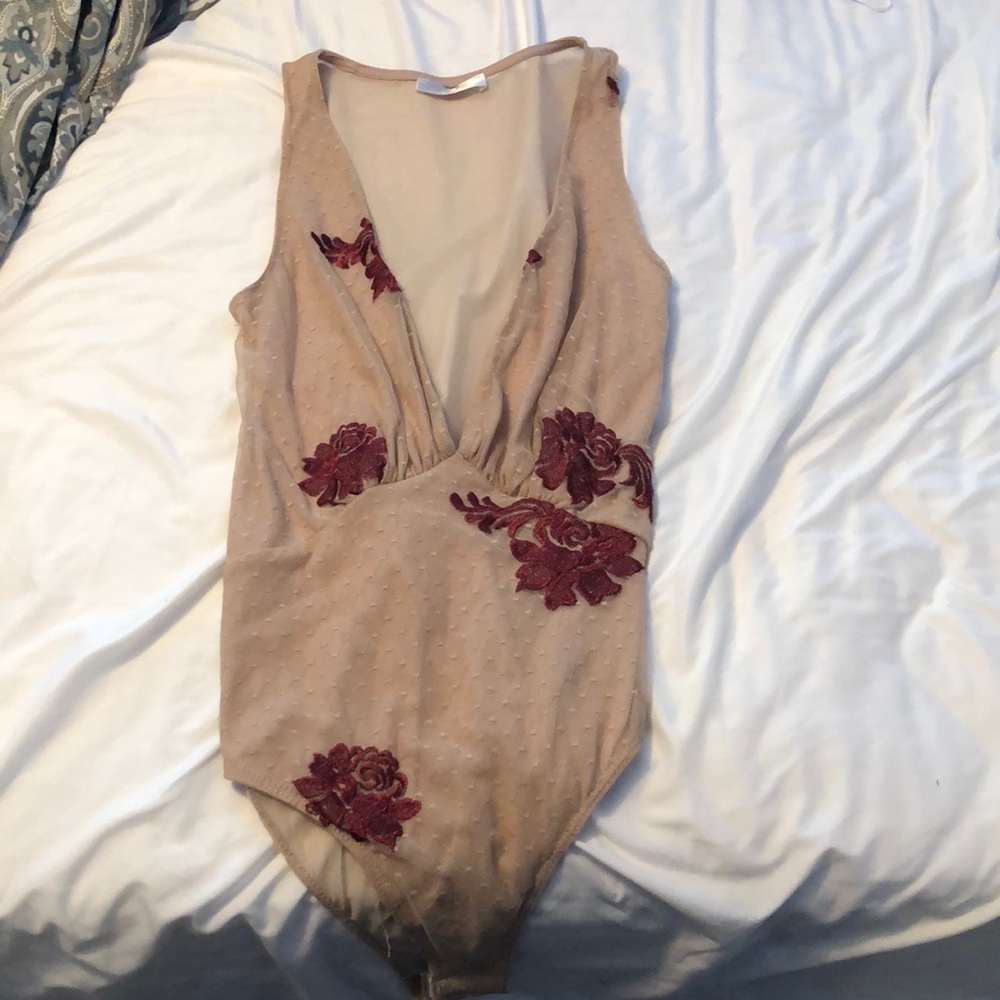 Low cut one piece